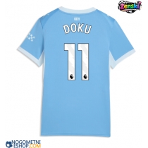 Ženski Nogometni dresi Manchester City Jeremy Doku #11 Domači 2026-27 Kratek Rokav